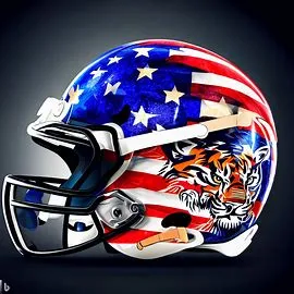 Memphis Tigers Concept Football Helmets