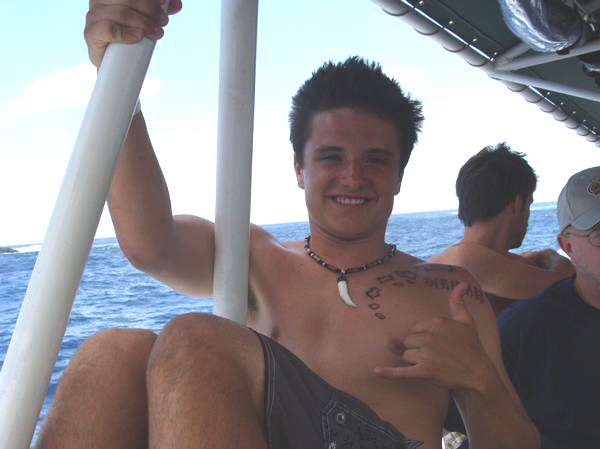 Picture Of The Day Josh Hutcherson Sails Away at 1100 AM