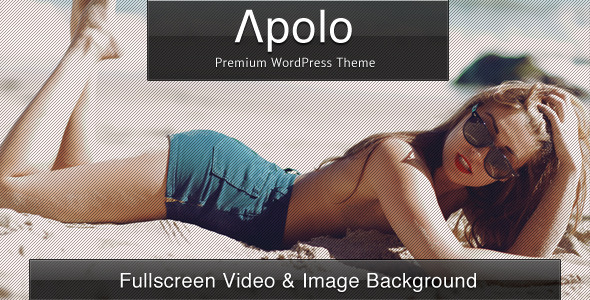 Apolo - Fullscreen Video & Image Background +Audio - Photography Creative