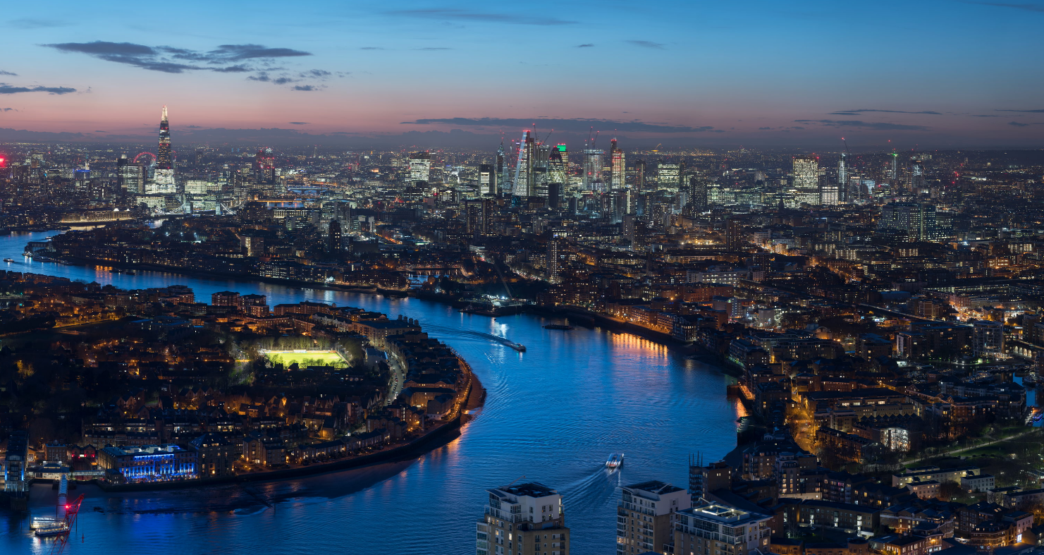 Ein Tag London im Gigapixel-Zeitraffer | From dawn till dusk, and beyond 