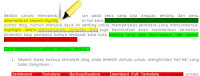 membuat highlight teks di blogspot blogbudaqdegil.blogspot