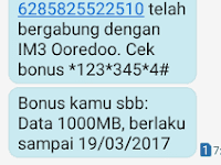 Cara Mendapatkan Kuota Gratis Kartu Indosat Ooredoo Dengan Program MGM Terbaru 2017