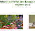 Attract colorful and happy songbirds to your yard