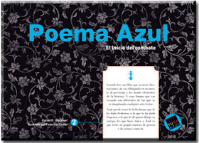 "Poema Azul El inicio del combate palabras aladas rafael r valcárcel lo que leo"