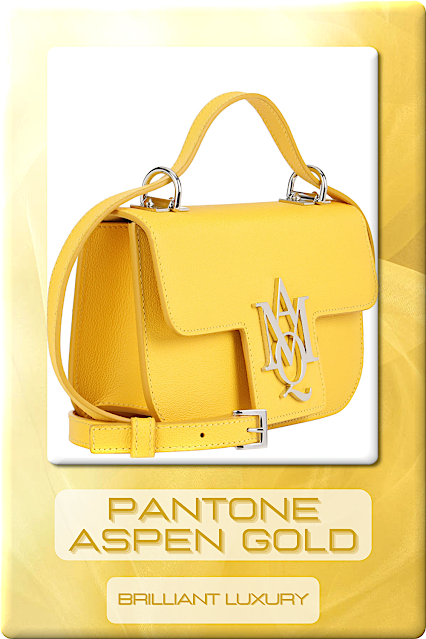 ♦Pantone Fashion Color Aspen Gold Bags