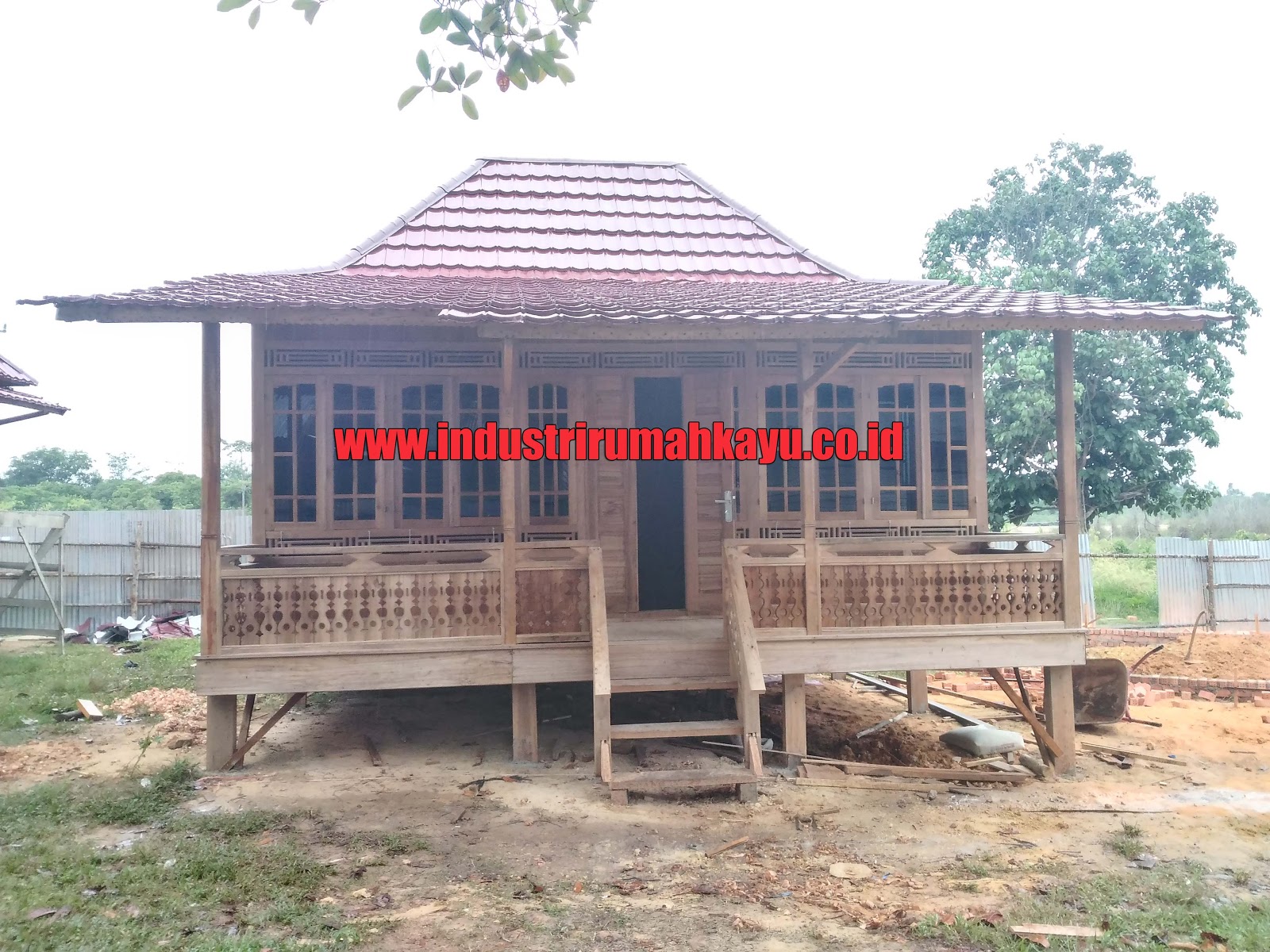 Rumah Kayu Bongkar Pasang Produsen Rumah Knock Down Palembang