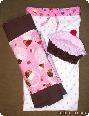 cupcake baby set
