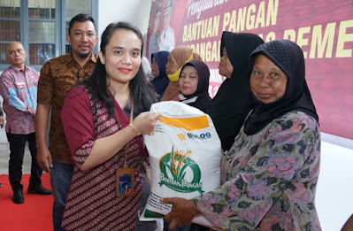 Sebanyak 43.459 KPM di Kisaran, Terima 10 Kg Beras dari Pemkab Asahan