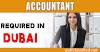 Accountant Required in Dubai 