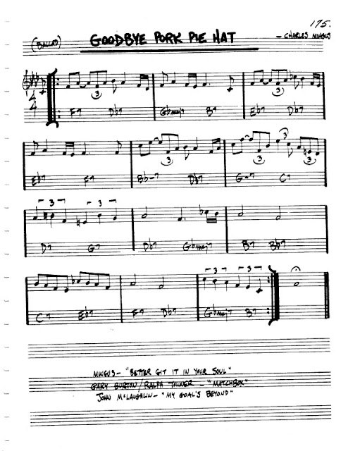 Partitura Armónica Charles Mingus