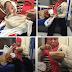 Photos:You Need To See A Real Nigerian Woman Spotted Eating Amala On A Train In The Uk