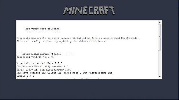 حل مشكلة كرت الشاشة ماين كرافت شرح بالصور Fix Minecraft Video
