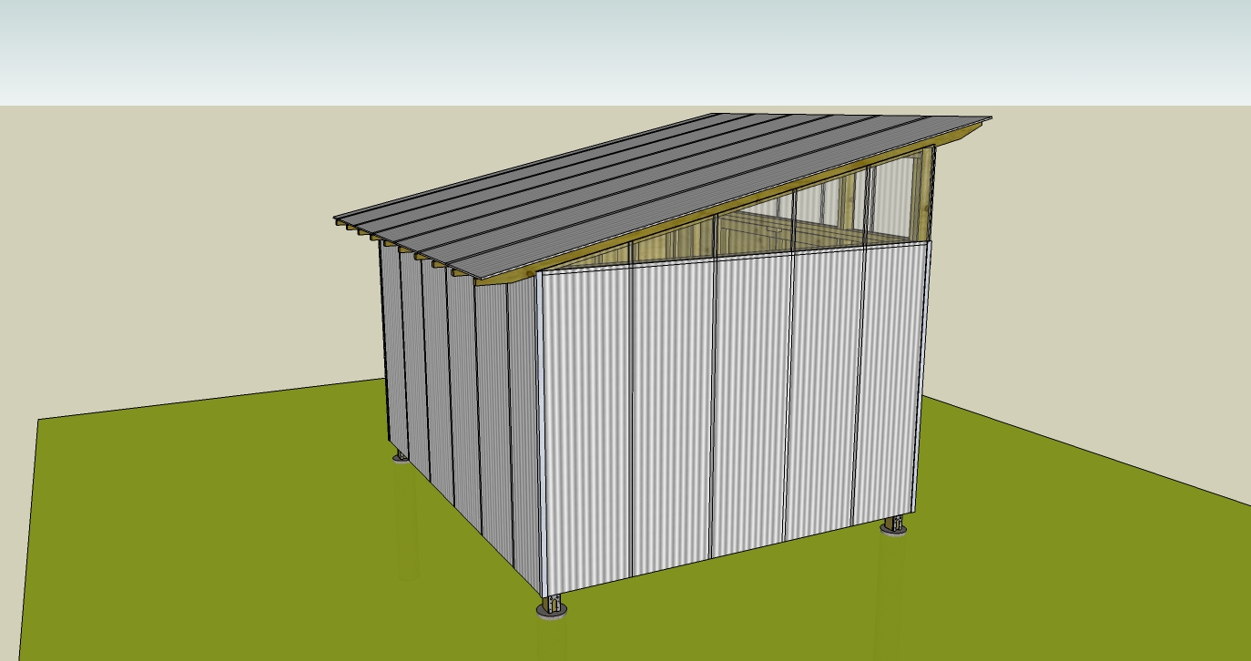 Ecclesia Domestica: Design for a storage shed