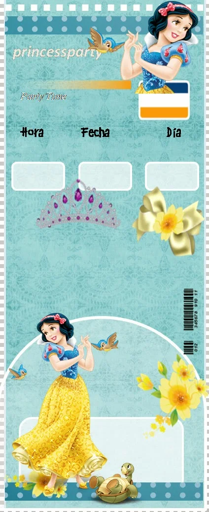 Snow White: Free Printable Mini Kit for Parties.