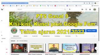 PTS, Mid, UTS, Bahasa Inggris, SMP, MTs, download, Almusto