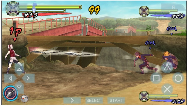 Naruto Shippudden Narutimate Accel 3 ISO (Japan) - Game 