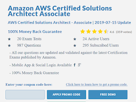 best AWS Solution Architect Associate Certification dumps