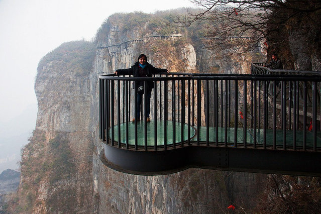 Tianmen Mountain China.