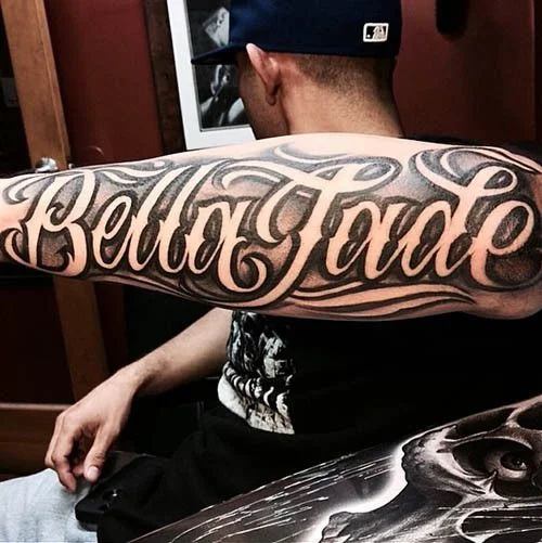 tatuaje en antebrazo para hombre