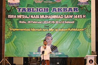 Tabliq Akbar Isra Mijraj Nabi Muhammad SAW di Masjid Baitul Izzah