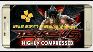 Highly Compressed Tekken 6 for Android in 250MB PPSSPP iso
