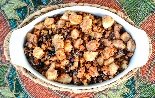 Walnut Raisin Stuffing