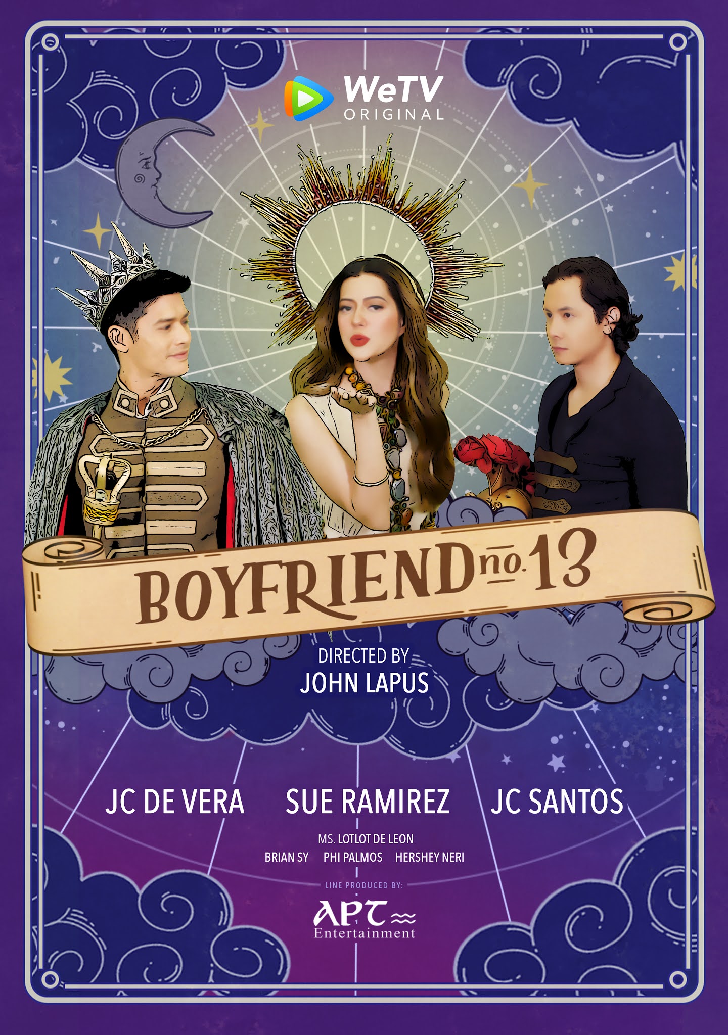 Main Cast and Poster for Filipino Romance-Comedy Series BOYFRIEND #13 Unveiled by WeTV