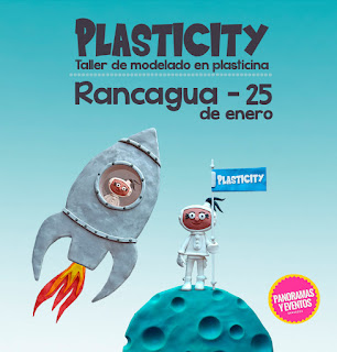 "Taller de Plasticina al aire libre en Rancagua"