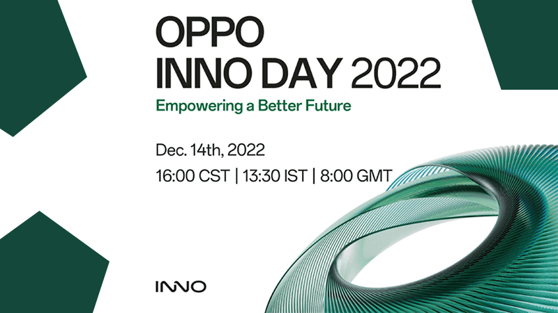 OPPO INNO DAY 2022 to kick off on December 14!