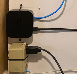 Wall Mounted Apple TV and Ring Transformer