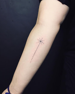 beautiful star tattoos on hand