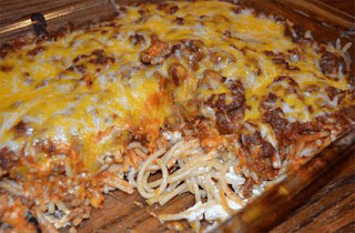 MILLION DOLLAR SPAGHETTI CASSEROLE