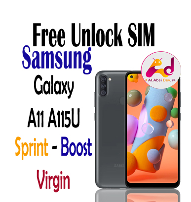 Free Unlock Samsung Galaxy A11 SM-A115U