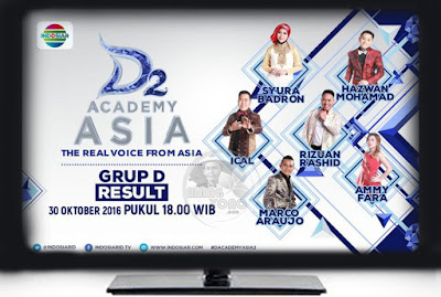 D’Academy Asia 2 ( D'AA 2) Grup D Babak 36 Besar