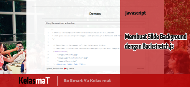 Membuat Slide Background dengan Backstretch.js