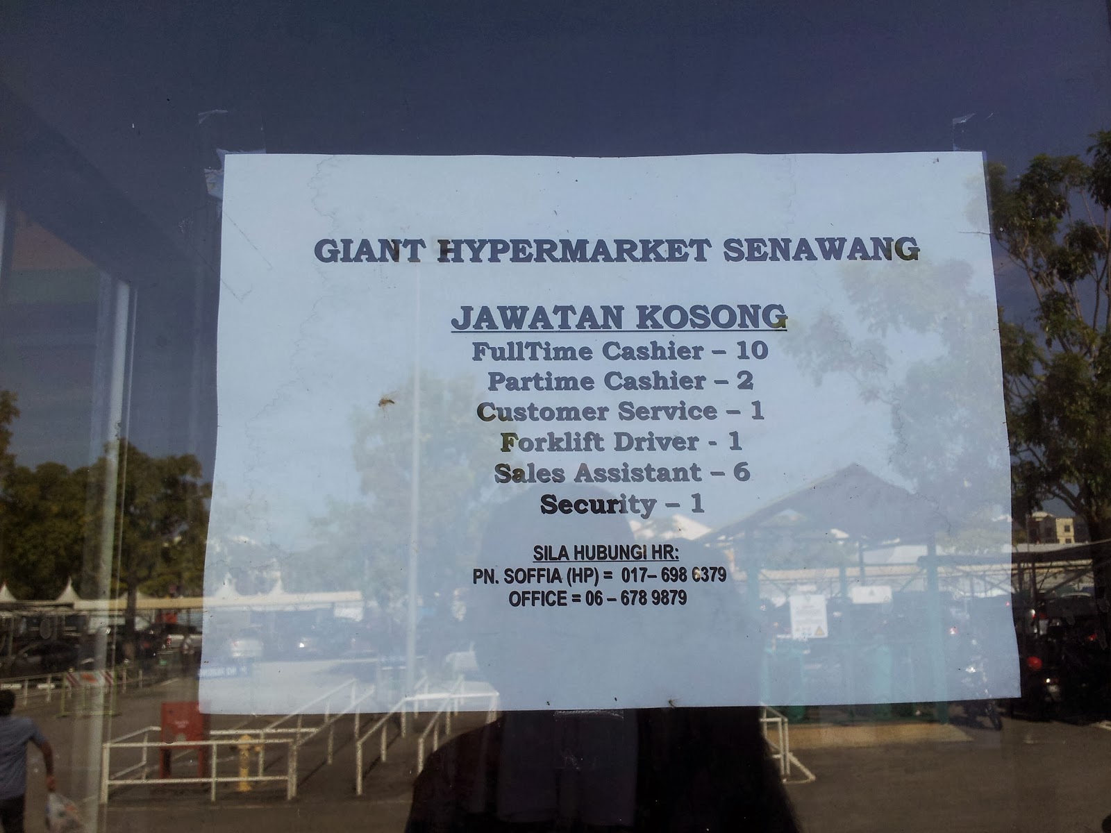 Jobs Malaysia: Kerja Kosong di Hypermarket Giant Senawang 