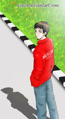 Gambar Kartun Muslim Laki Laki