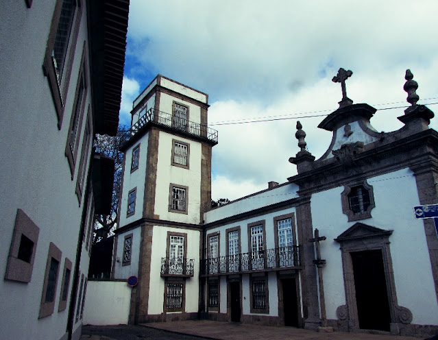 palacete estilo barroco e torre do palacete