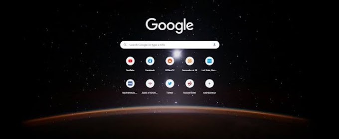 How to change Google chrome background on  PC