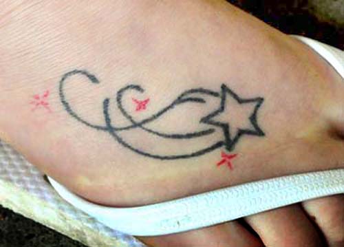 Depending on the number of vertex, Tattoo designs tribal star can be of 