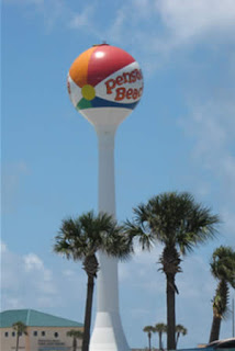 Pensacola Beach's water tower