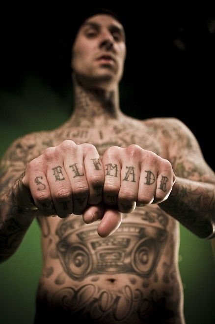 Travis Barker tattoos ~ info
