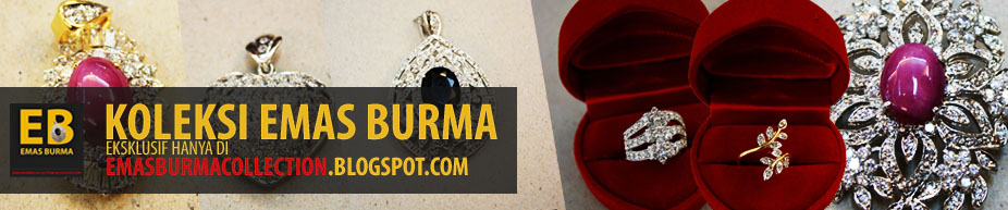 Emas Burma - Koleksi emas sadur burma. Gelang, Loket, Cincin, Rantai Tangan