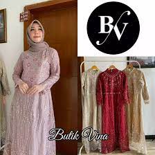 Gamis pesta Mewah