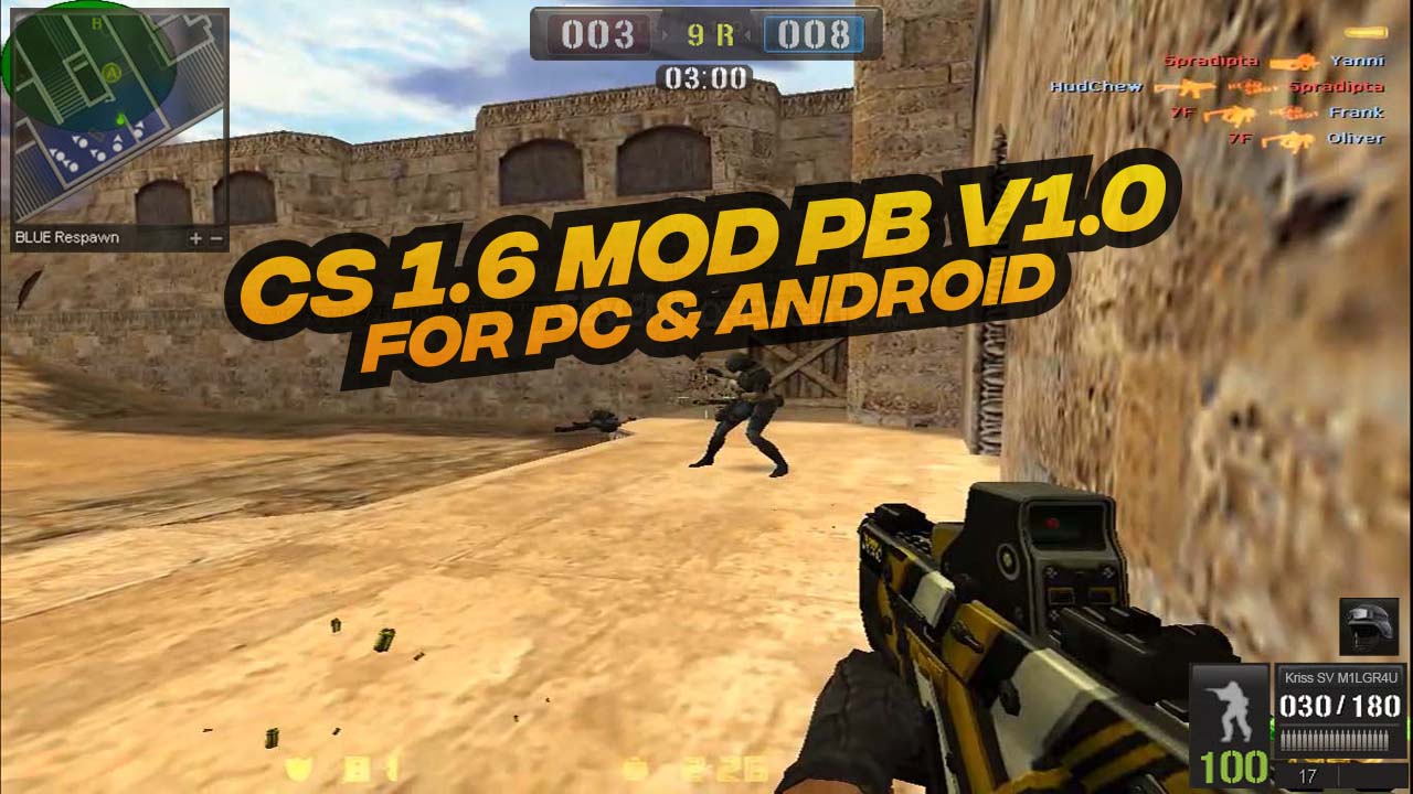 Counter Strike 1.6 Point Blank Mod v1.0 CS 1.6 Mod PB