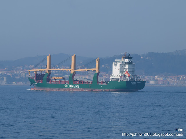 rickmers tianjin, cargo ship, carga general