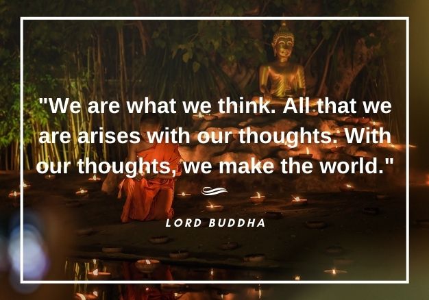  Quotes on Peace of mind of lord Gautama Buddha; Be Happy