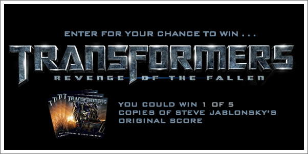 Win Transformers:  Revenge of the Fallen (Original Score) by Steve Jablonsky