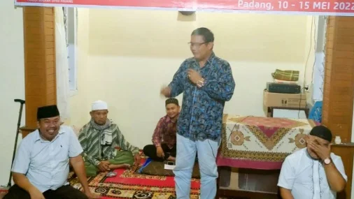 Dihadiri Camat dan Buya Maad Khatib, Zulhardi Serap Aspirasi Warga Simpang Rambutan Gunung Sarik