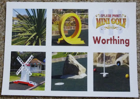 Postcard from Splash Point Mini Golf in Worthing